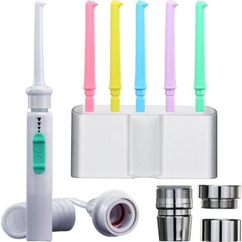 Tips Oral Faucet Floss Water Jet Flosser Implement Tooth Cleaner Multi-Jet Nozzles Teeth Clean