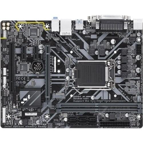 New Gigabyte B360M D3V original motherboard LGA 1151 DDR4 DVI VGA B360 Micro ATX desktop motherboards