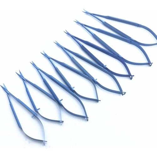 Ophthalmic Micro Cornea scissors Hand tool Surgery Ophthalmic Instrument