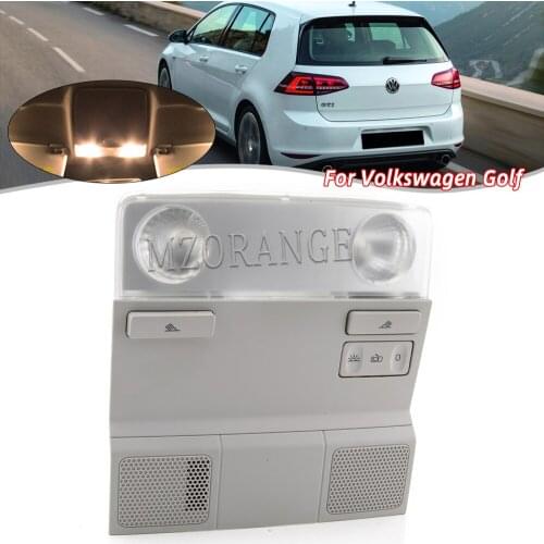 Front Ceiling Lamps Reading Lights Interior Roof Lamps For vw Golf 6 MK6 for Passat B6 for Skoda Yeti Superb