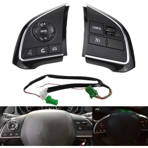 8602A088 Cruise Control Switch Steering Wheel Button Audio Android Player Switches For Outlander 2016-2018 Xpander 2018 2019