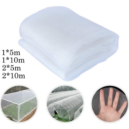2m X 10m Plant Covers Greenhouse Insect Protective Net Fence Vegetables Fruit Flowers Plant Protection Greenhouse Garden Net
