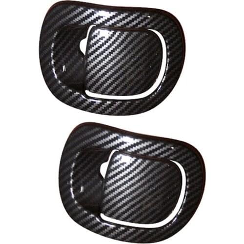 Car Interior Seat Back Seat Folded Adjustment Handles Cover Trim for Dodge Challenger 2015-2019