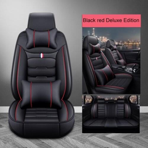 Leather Universal seat cove for Bmw 3 series E30_E36_E46_E90_E91_E92_E93_F30 2000-2018 Interior Car Seat Cover
