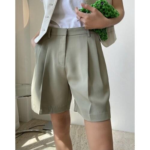 Spring woman new fashion model viscose shorts