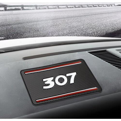 1pcs Car Anti Slip Mat Phone Holder non slip Pad Non-Slip Mat For Peugeot 307 308 Accessories Car Styling