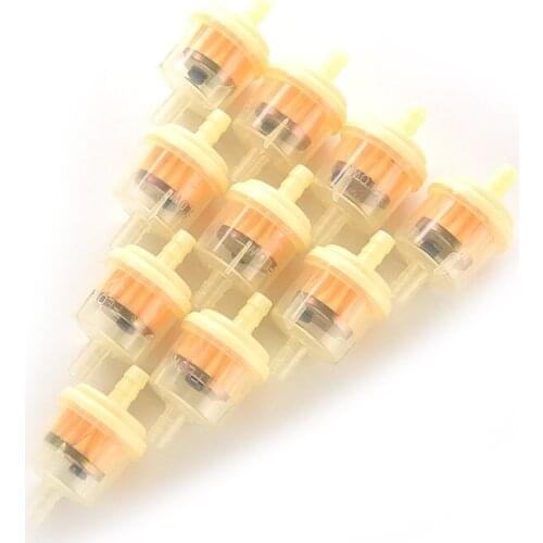 1PC Car Dirt Pocket Bike Oil Filter Petrol Gas Gasoline Liquid Fuel Filter For Scooter Motorcycle Motorbike Motor