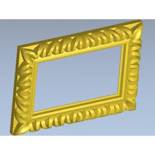 3d model relief for cnc in STL file format Frame