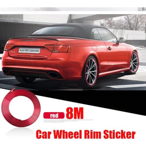 5m 8m 10m Rubber Universal Car Door Edge Guards Trim Molding Protection Strip Scratch Protector