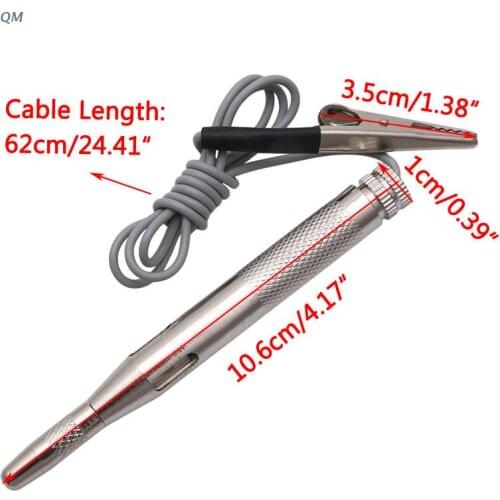 6V 12V 24V Auto Car Motorcycle Circuit Tester Gauge Test Voltmeter Light Hot 13MF