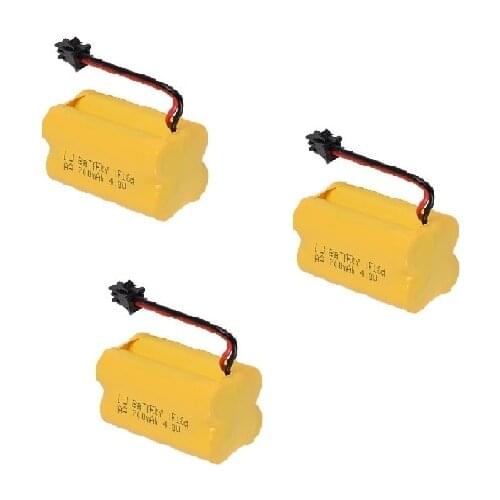 700mAH 4.8v AA rechargeable battery for rc car Telerobot boat Tank toy tools model 4.8 v 700 mAH Electric toys nimh