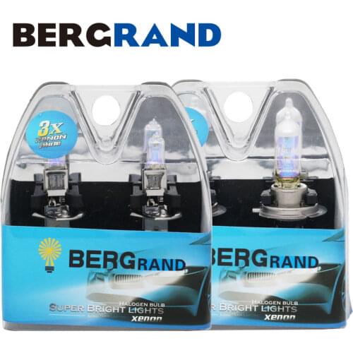2PCS/ITEM Car Halogen Bulb H1 H7 12V 55W Rainbow Golden Head Lamp Far& Near in the light Fog Lights Light Bulbs For Auto