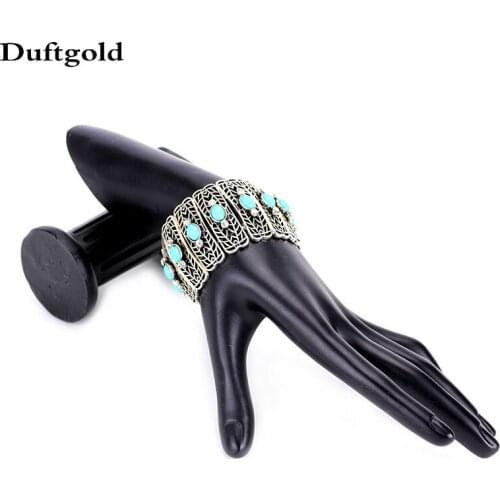 Duftgold Women's Silver Earrings