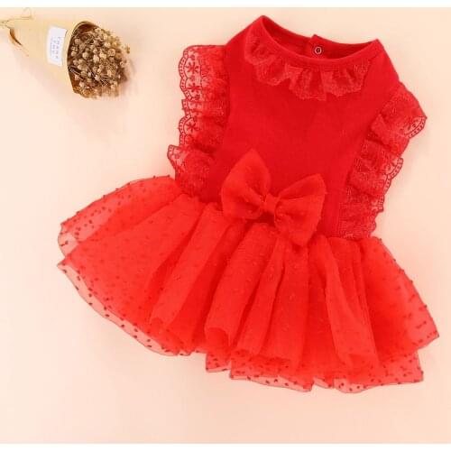 Dog Wedding Dress Cat Puppy Small Dog Costumes Chihuahua Yorkshire Pomeranian Shih Tzu Maltese Bichon Poodle Schnauzer Clothes 3