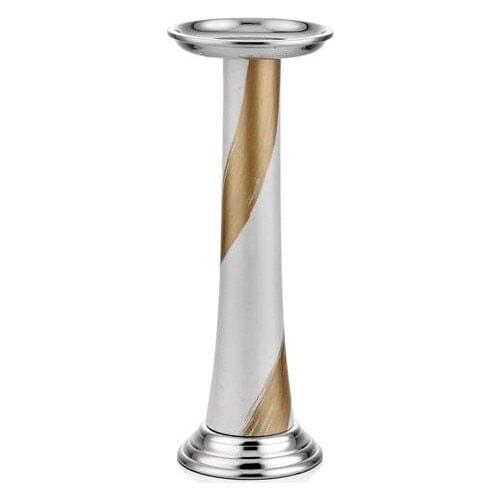 Lamedore White Gold Silver Based Candle holder 33 cm