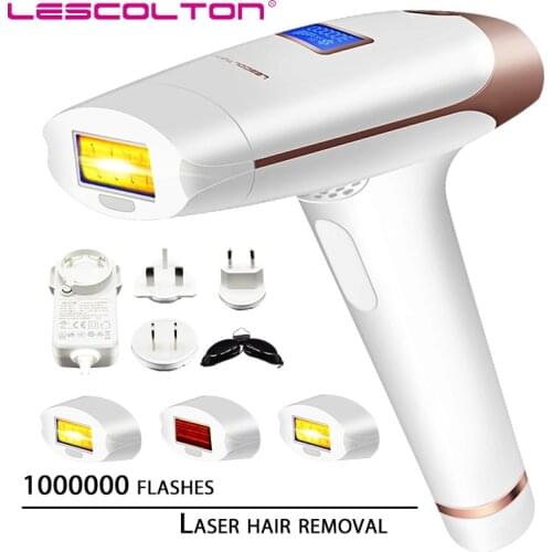 Lescolton T009X Depilador a laser IPL Hair Removal LCD Display Machine Laser Permanent Bikini Trimmer Electric depiladora laser