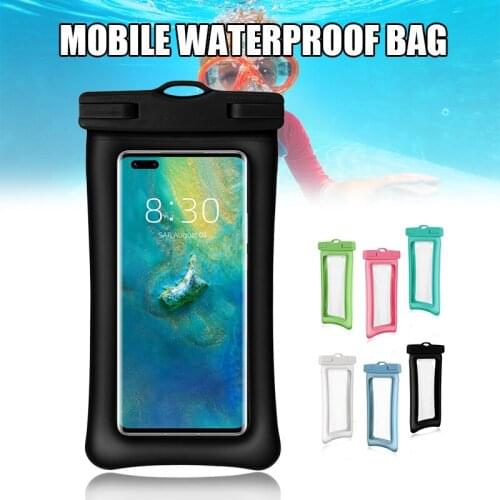 Mobile Phone Waterproof Bag Drift Diving Thick Barrier-Free Transparent Waterproof Mobile Phone Case MC889