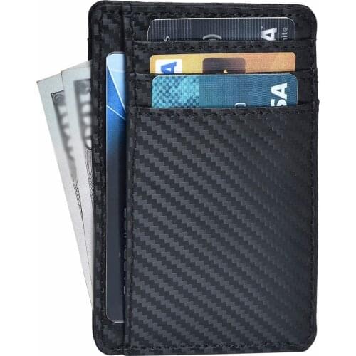 Men Credit Card Holder Leather Purse for Cards Case Wallet for Credit ID Bank Card Holder Women Cardholder pasjeshouder mannen