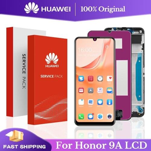 6.3'' Original For Huawei Honor 9A LCD Display+Touch Screen No Dead Pixel Tested Screen Replacement no For Huawei Honor 9 A lcd