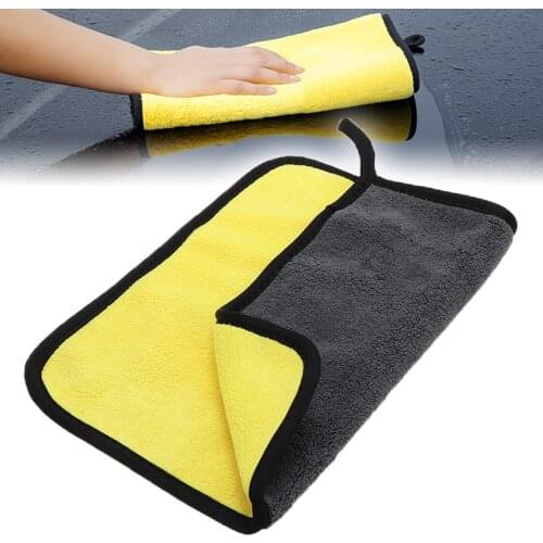 30x30CM Car Wash Microfiber Towel Car Cleaning Drying Cloth Hemming Vehicle Care Cloth Detailing Wash Towel Vehicle