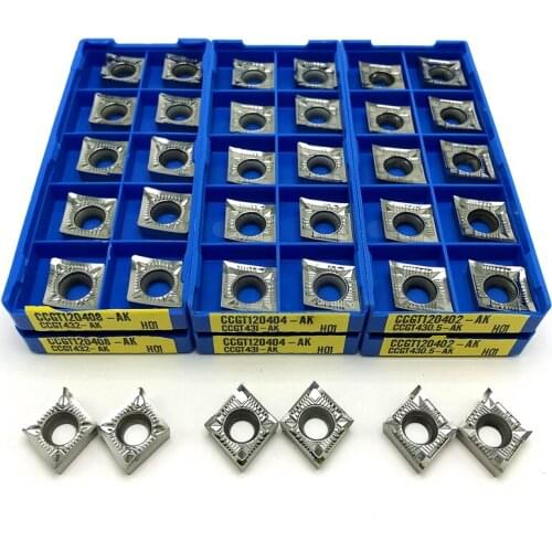 TCGT110302 TTCGT110304 H01Aluminum insert Internal Turning Tool Machining copper Aluminum and wood turning insert Cutting tool