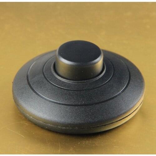1pcs Black In-line Lamp Foot Switch Push Power Pedal Light FootSwitch