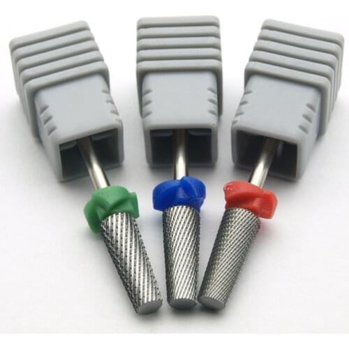 5 In 1 Left&Right Hand use Tungsten Carbide Nail Drill Bit Milling Cutter Eletric Manicure Machine Equipment Cuticle Clean Burr