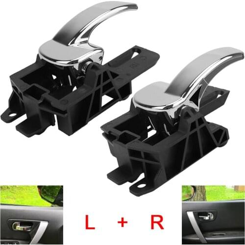 Car Inner Handle For Nissan Qashqai J10 2007 2008 2009 2010 2011 2012 2013 80670JD00E 80671JD00E 2 pcs Interior Door Handles