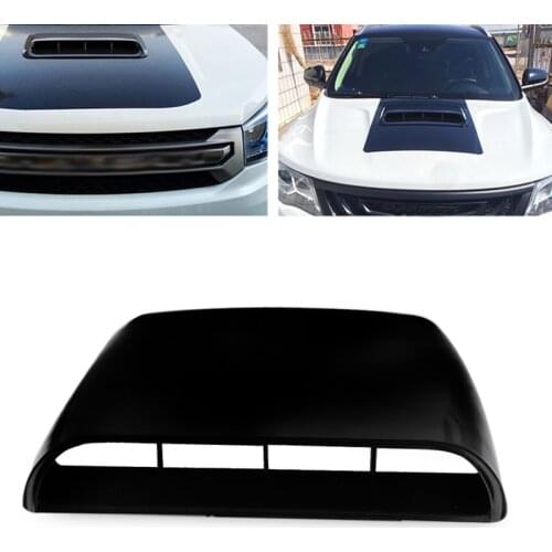 Car Decorative Cell Air Flow Intake Hoods Scoop Bonnet Vent Case Covers Unique