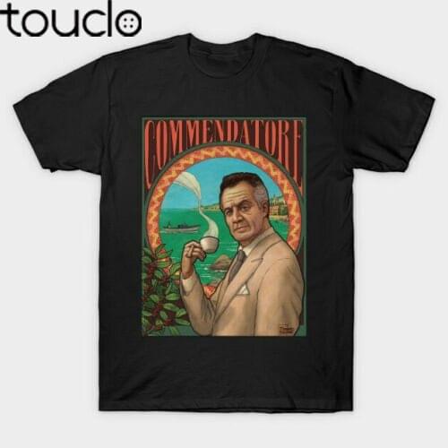 Commendatore Paulie Gualtieri From The Sopranos The Mafia Series Black T-Shirt