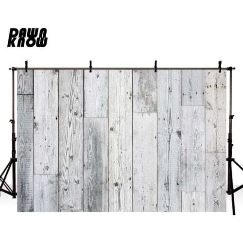 DAWNKNOW Wood Wall Photography Background Photocall Backdrop Wooden Floor Birthday Newborn Photo Shoot Props Customize GY433