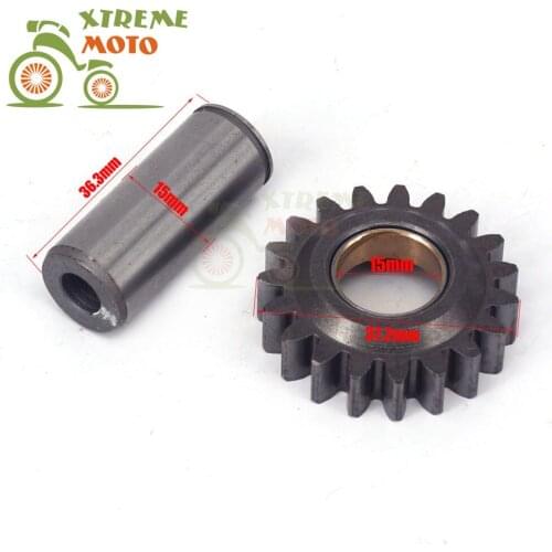 Motorcycle Double Small Gear Teeth For ZONGSHEN NC250 250cc KAYO T6 K6 BSE J5 RX3 ZS250GY-3 4 Valves Parts