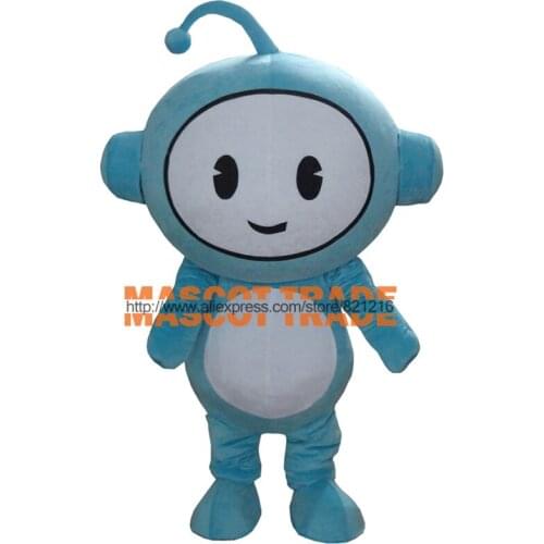 Cosplay costumes Lovely Blue Genius Baby Mascot Costume