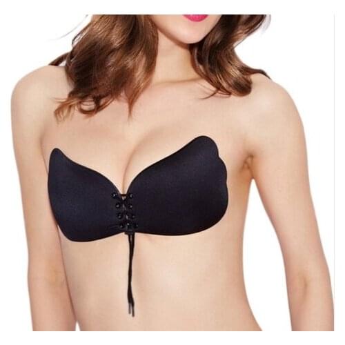 New Arrival Invisible Bra Backless Seamless Self-Adhesive Fly Bra Push Up Bra Self Adhesive Strapless Bra for Wedding Dress