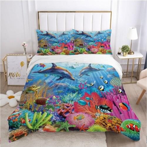 Cartoon Childrens Bedding set for kids baby boy girls Duvet cover set pillow case Bed linens Quilt cover 140x200 Car seabed