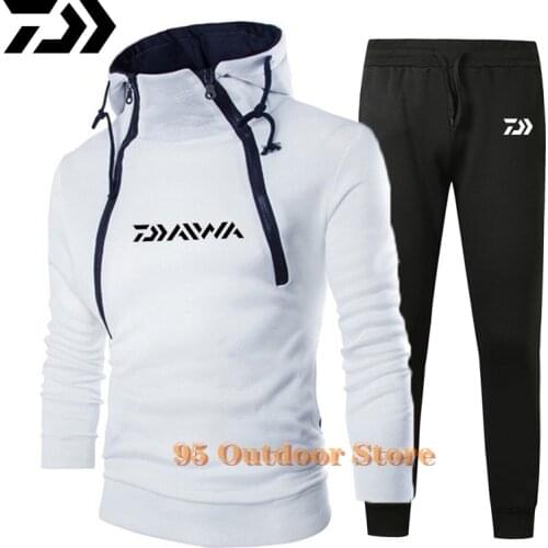 2021 New Daiwa Fishing Suit Mens Hoodie Spring Autumn Fishing Clothes Outdoor Windproof Sports Hiking Camping Fishing Pants