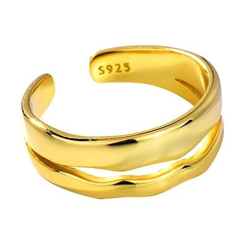 New Charm Open Chain Finger Ring For Women Men Vintage Boho Knuckle Party Rings Punk Jewelry Girls Gift 2020