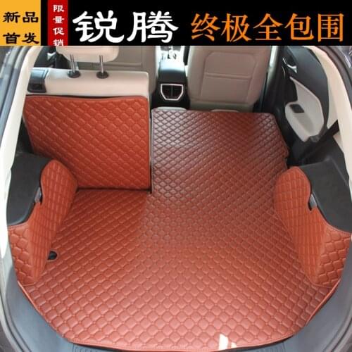 Full Surrounded Dedicated Stereoscopic 3D Waterproof Trunk Mats+backrest Pad+ Side Carpets for MG Folded Piece Full Surround