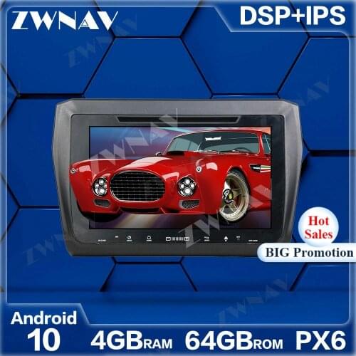 PX6 4GB+64GB Android 10.0 Car Multimedia Player For Suzuki Swift 2017-2019 GPS Navi Radio navi stereo IPS Touch screen head unit