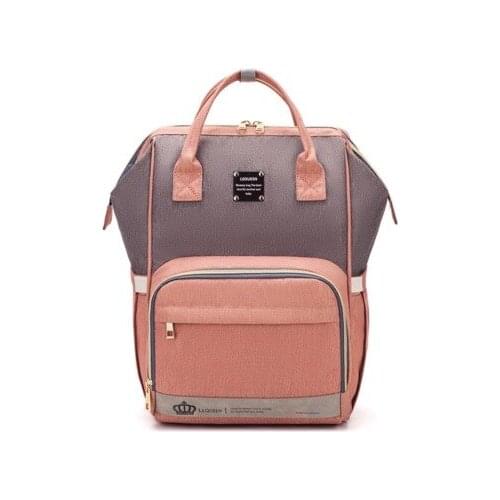 Lequeen Diaper Bag Nappy Bag Baby Care Outdoor Stroller Organizer Bag Waterproof Travel Maternity Patchwork Bag Nursing Backpack