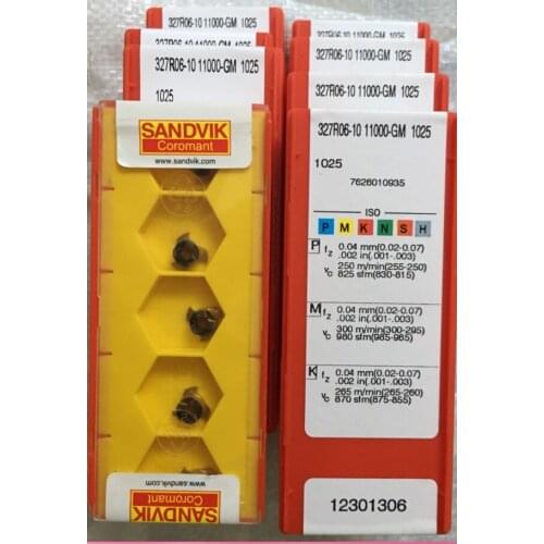 5PCS CARBIDE INSERT 327R06-10 11000-GM 1025