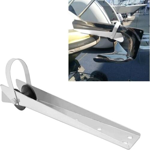 Universal Stainless Steel Boat Bow Anchor Roller Bracket for Marine Yacht