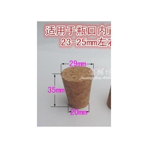 Packing material Cork bottle glass jar water bottles ceramic cap&stopper bubble wine stoppers 29*mm*20mm*35mm