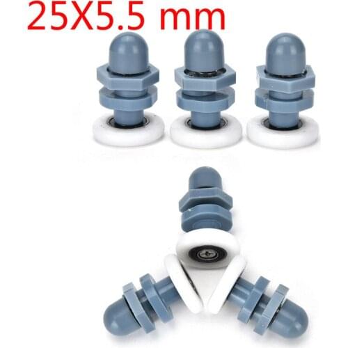1pcs 25mm Replacement Shower Door Roller Wheel For Shower Enclosures Cabins Runner Diameter