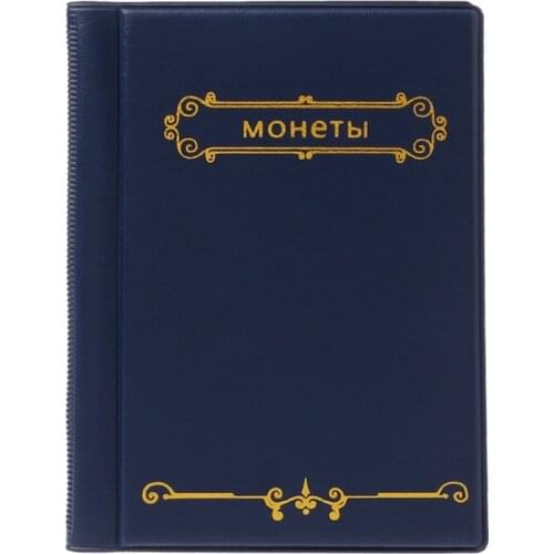 120 Coin Storage Holder Album Collection Book Money Penny Photograph Pockets