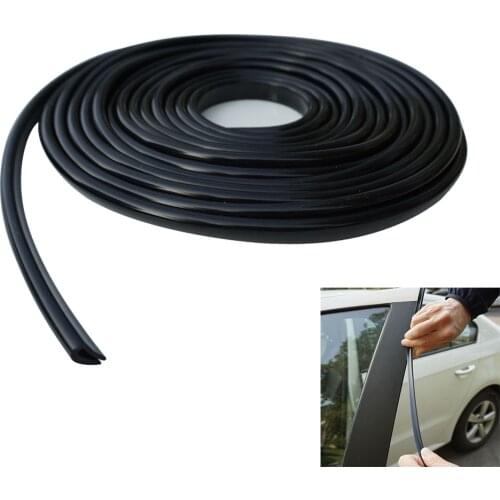 5m Car Auto Door Edge Guards Anti-Shock Scratch Resistant Sealing Strips PVC Scratch Protector Moulding Protection Strips A30