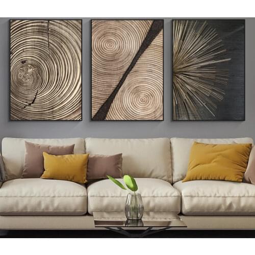 Abstract Retro Poster Home Decor Picture Nordic Canvas Painting Wall Art Luxury Minimalist Art Poster and Print for Living Room