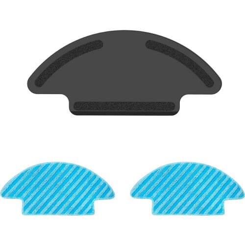 Mop Accessories for Lefant M210 Robot Vacuum Cleaner Easy to Install and Remove Washable Reusable Strong 2 Mop Cloth