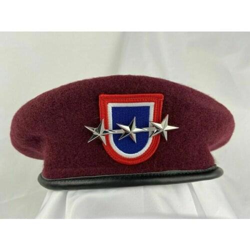Us Army 82nd Airborne Division Beret Officer 3 star Lieutenant General Rank Hat armyshop2008