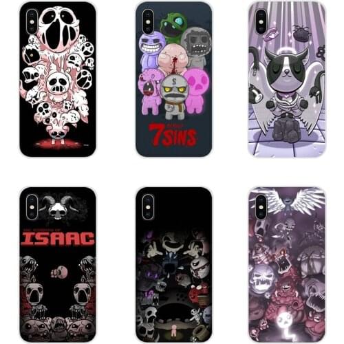 The binding of isaac For Apple iPhone X XR XS 11Pro MAX 4S 5S 5C SE 6S 7 8 Plus ipod touch 5 6 Accessories Phone Cases Covers
